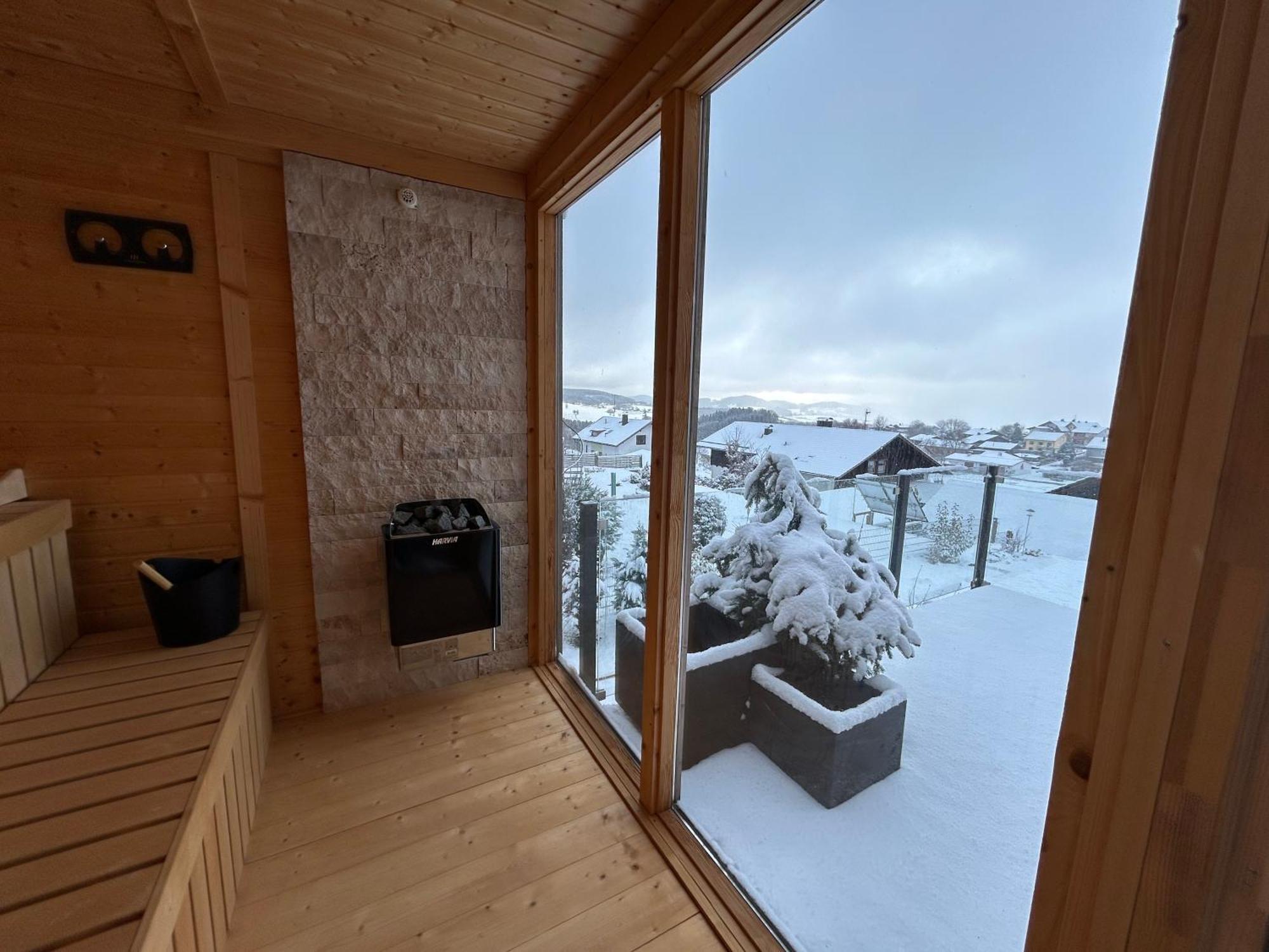 Ferienwohnungen Alpenblick Mit Garten -Panoramasauna- Kirchdorf im Wald Exterior foto